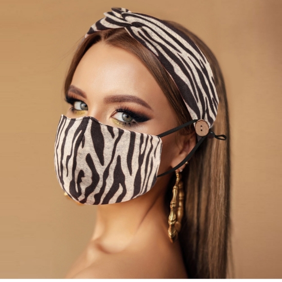 Fashion mask headband Set - Picture 1 of 1
